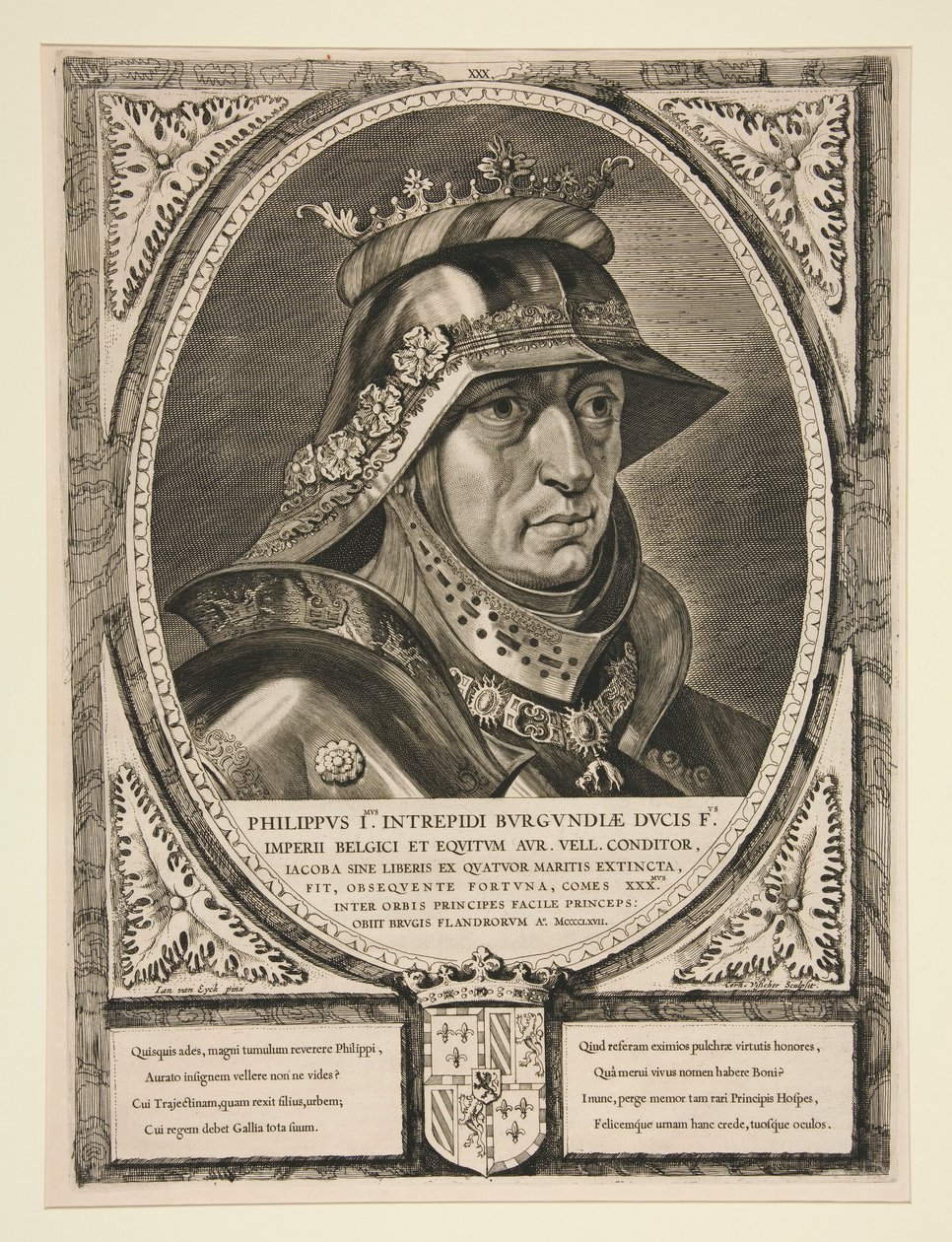 Filippo I (Filippo il Buono) da Cornelis Visscher