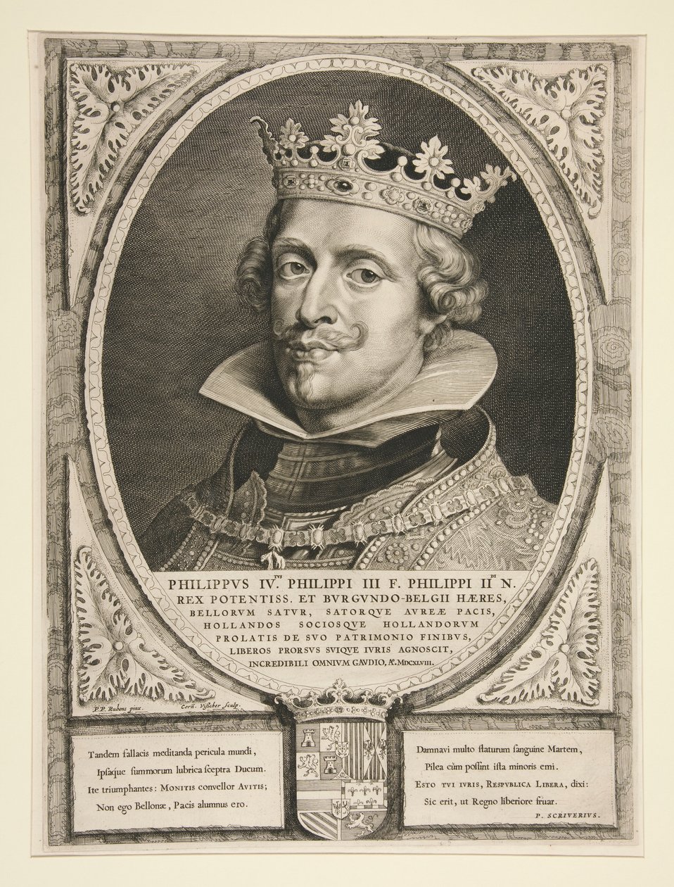 Filippo IV da Cornelis Visscher