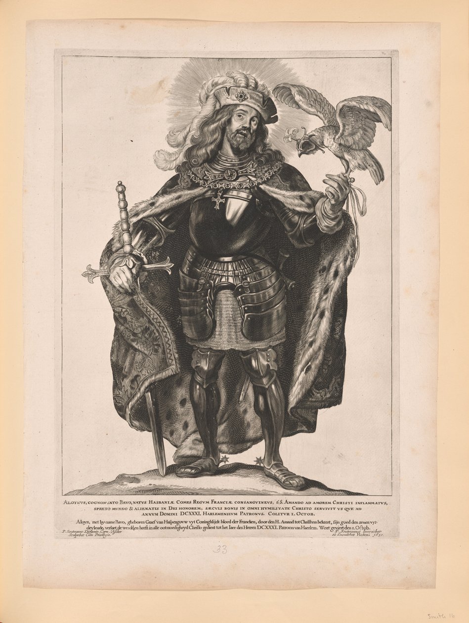 San Bavo, dai Santi del Nord e del Sud dei Paesi Bassi da Cornelis Visscher