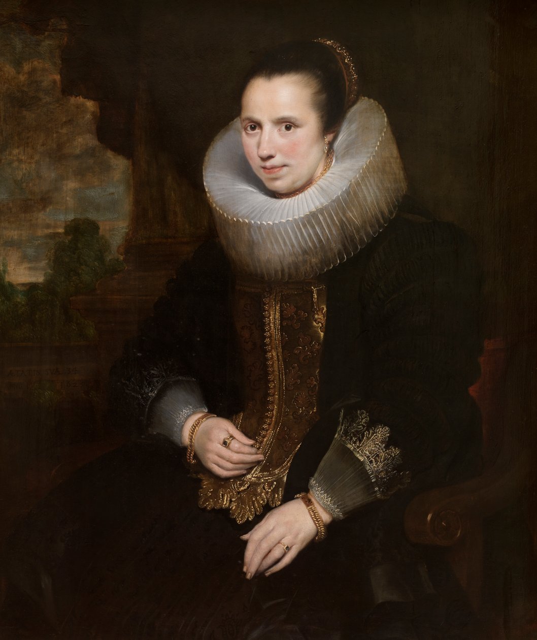Elisabeth Hoegaerts da Cornelis de (attr. to) Vos