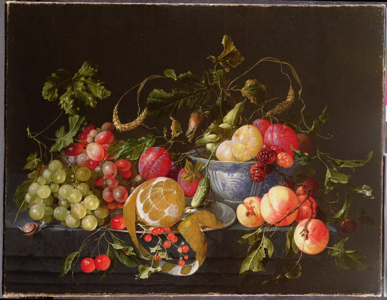 Natura morta di frutta da Cornelis de Heem