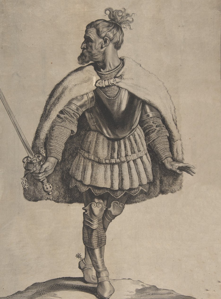 Svevus, dalla serie Peplus, sive Gothorum, Heruolorum... da Cornelis de Visscher