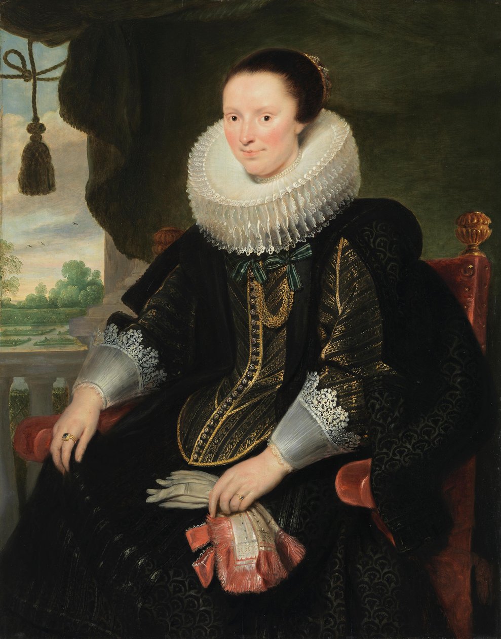 Ritratto di donna da Cornelis de Vos
