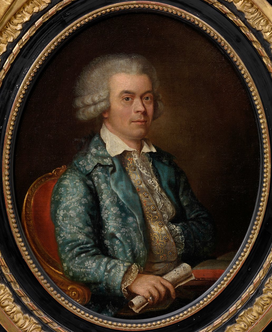 Ritratto del compositore André Ernest Modeste Grétry 1741-1813, c. 1786-88 da Cornelis van Cuylenburgh