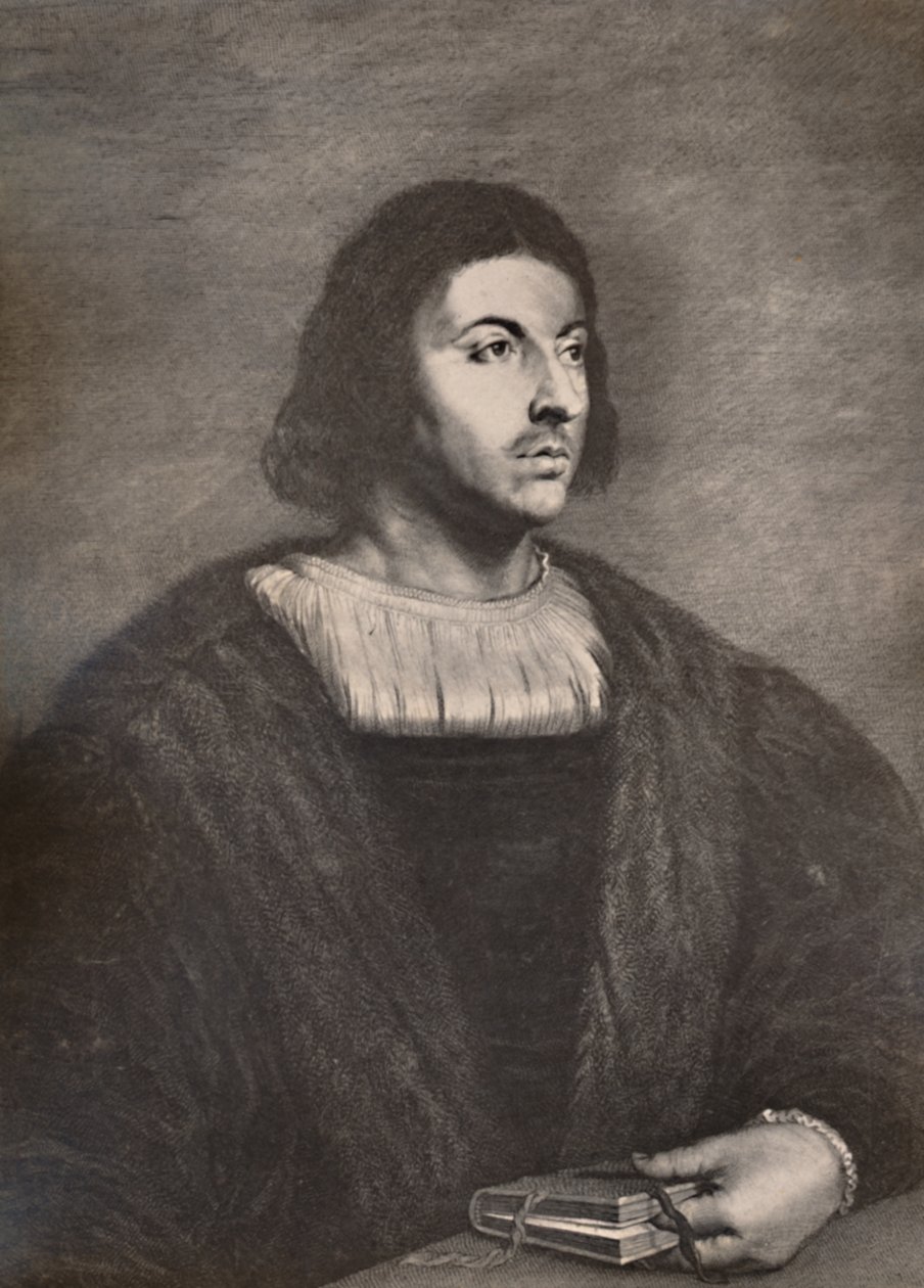 Giovanni Boccaccio, scrittore, poeta e umanista del Rinascimento italiano, XVII secolo da Cornelis van Dalen II