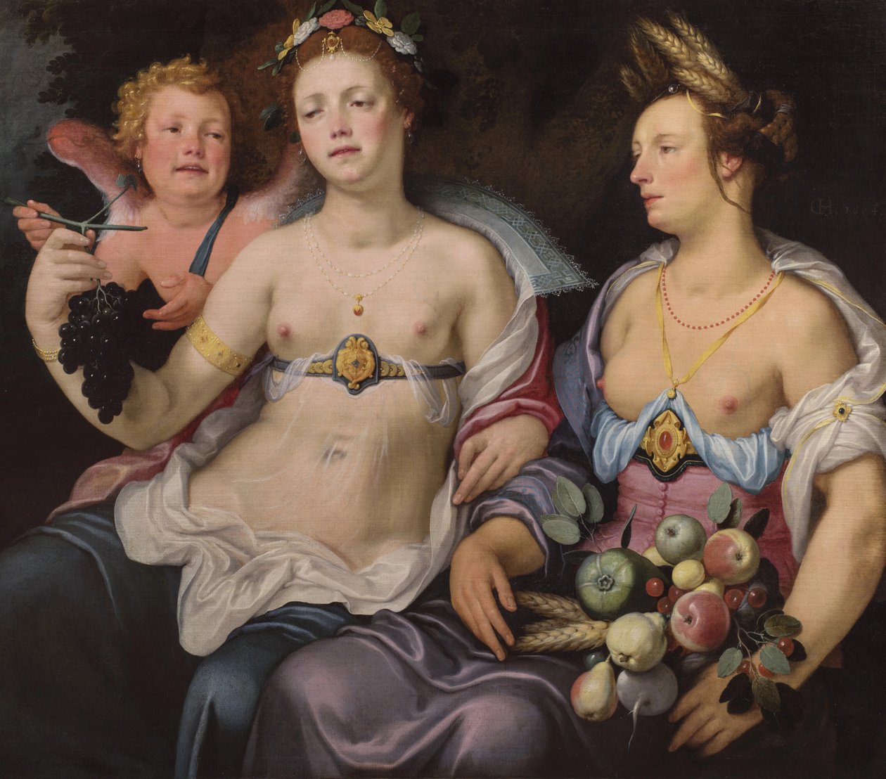 Venere, Cupido e Cerere da Cornelis van Haarlem