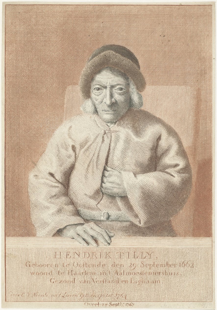 Ritratto di Hendrik Tilly da Cornelis van Noorde