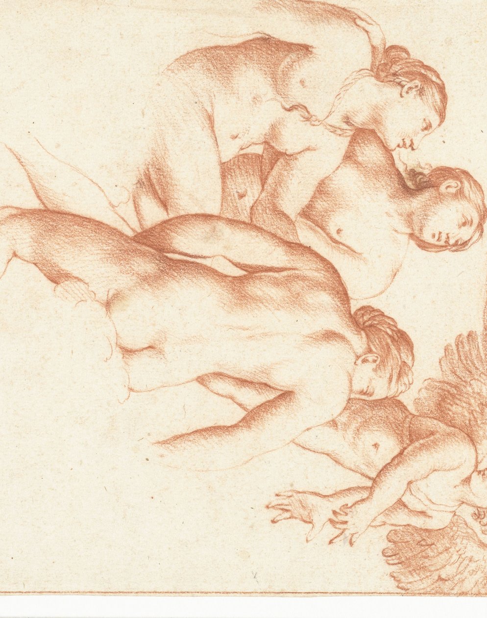 Amore e le tre Grazie da Cornelis van Poelenburch