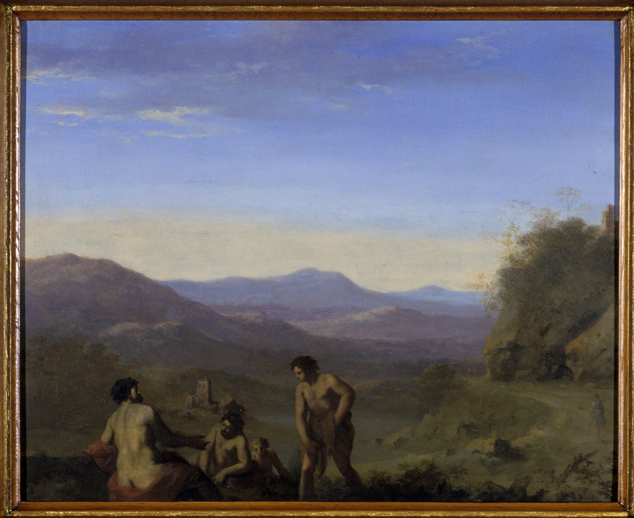 Paesaggio arcadico da Cornelis van Poelenburgh or Poelenburch