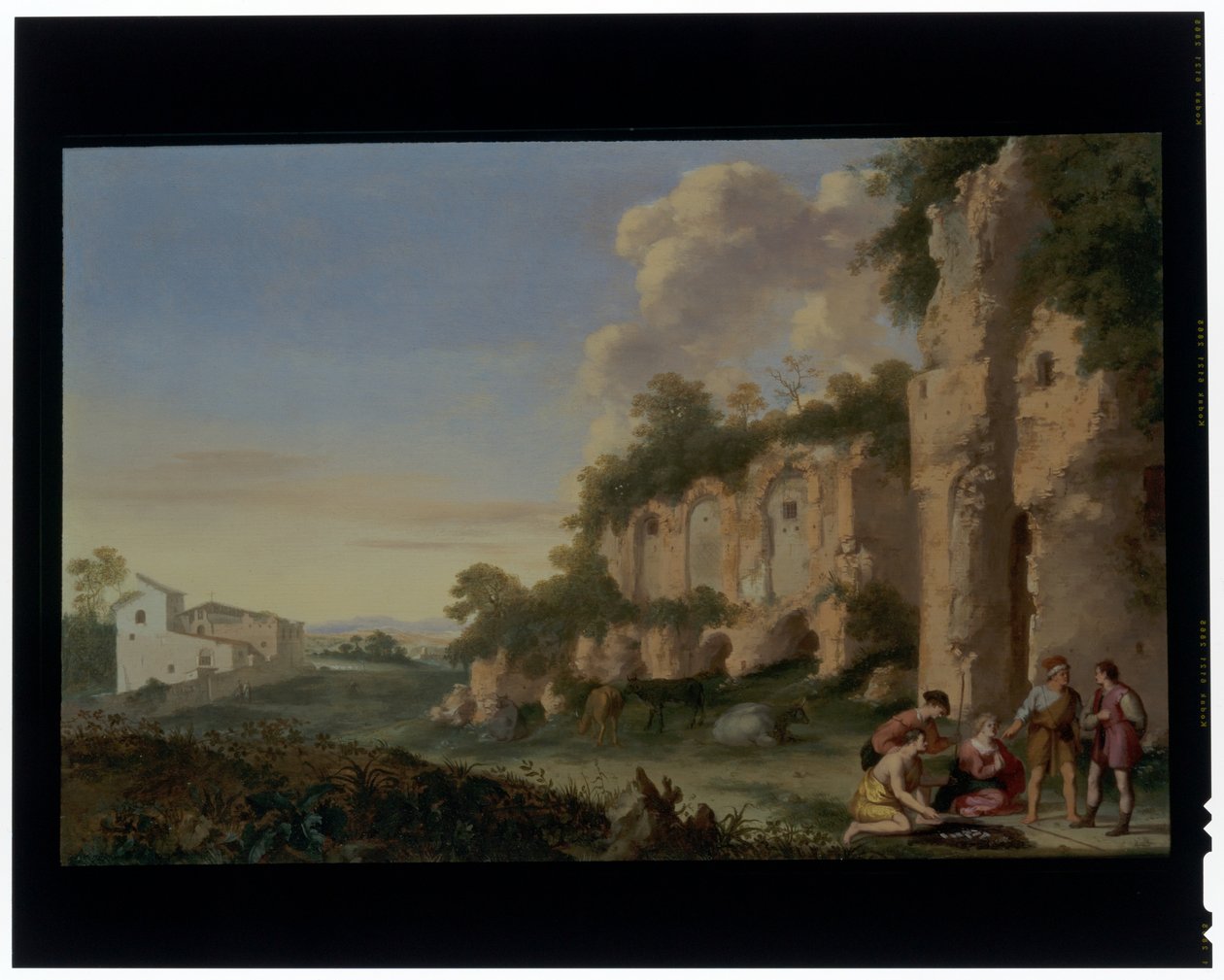 Bari in un paesaggio da Cornelis van Poelenburgh or Poelenburch