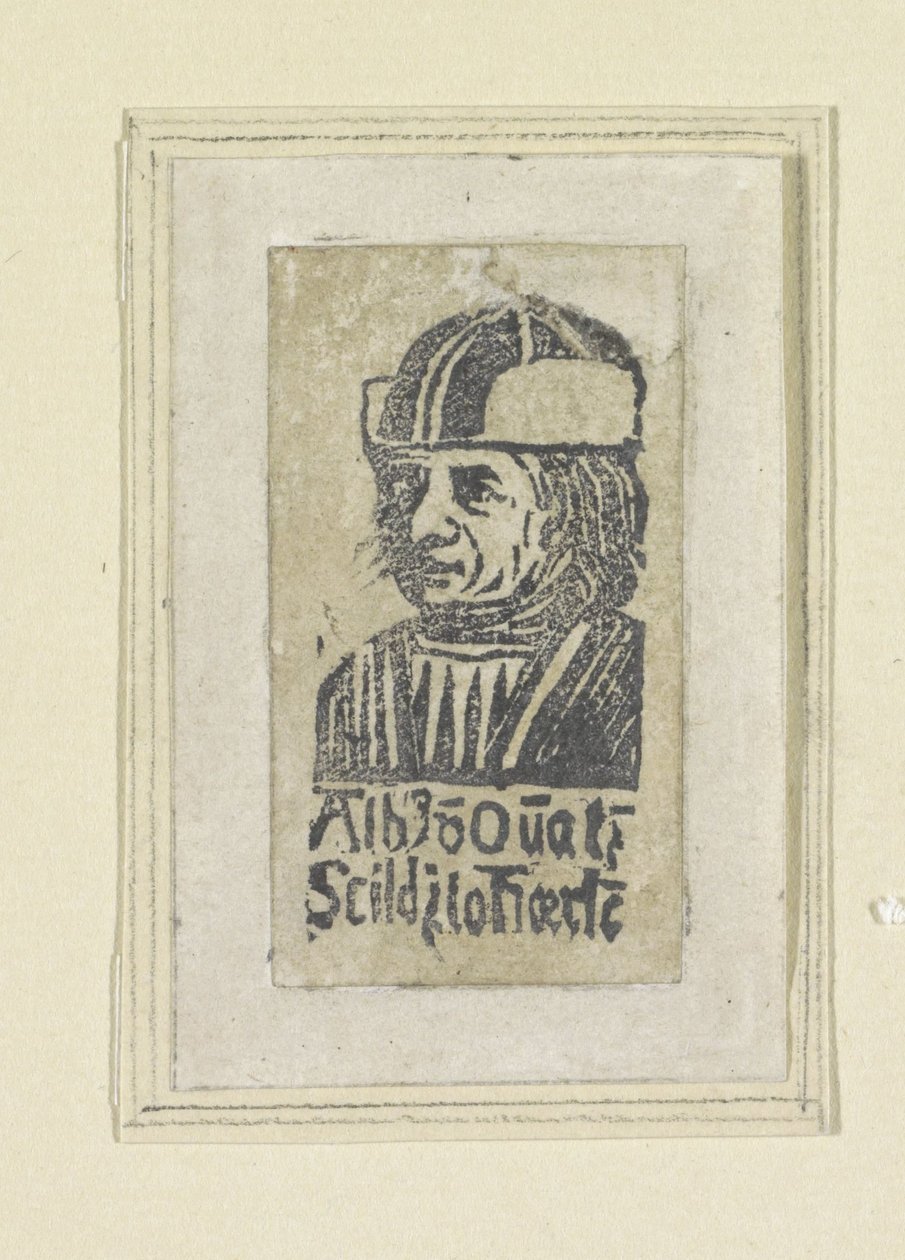 Ritratto di Albert van Ouwater da Cornelis van den Berg