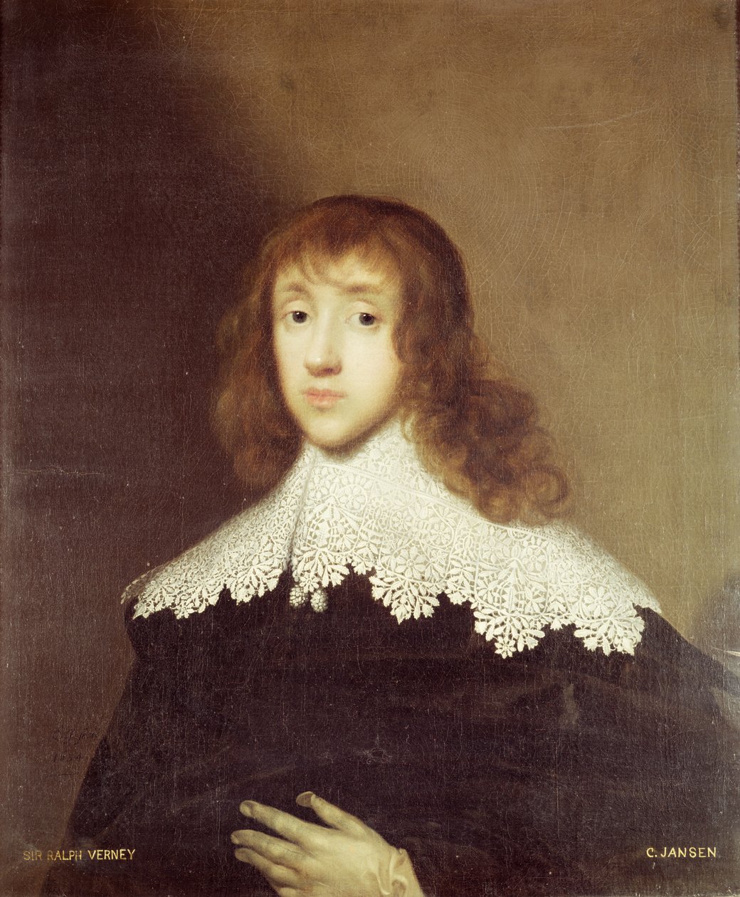 Ritratto di Sir Ralph Verney (1613-96) da Cornelius Janssen van Ceulen