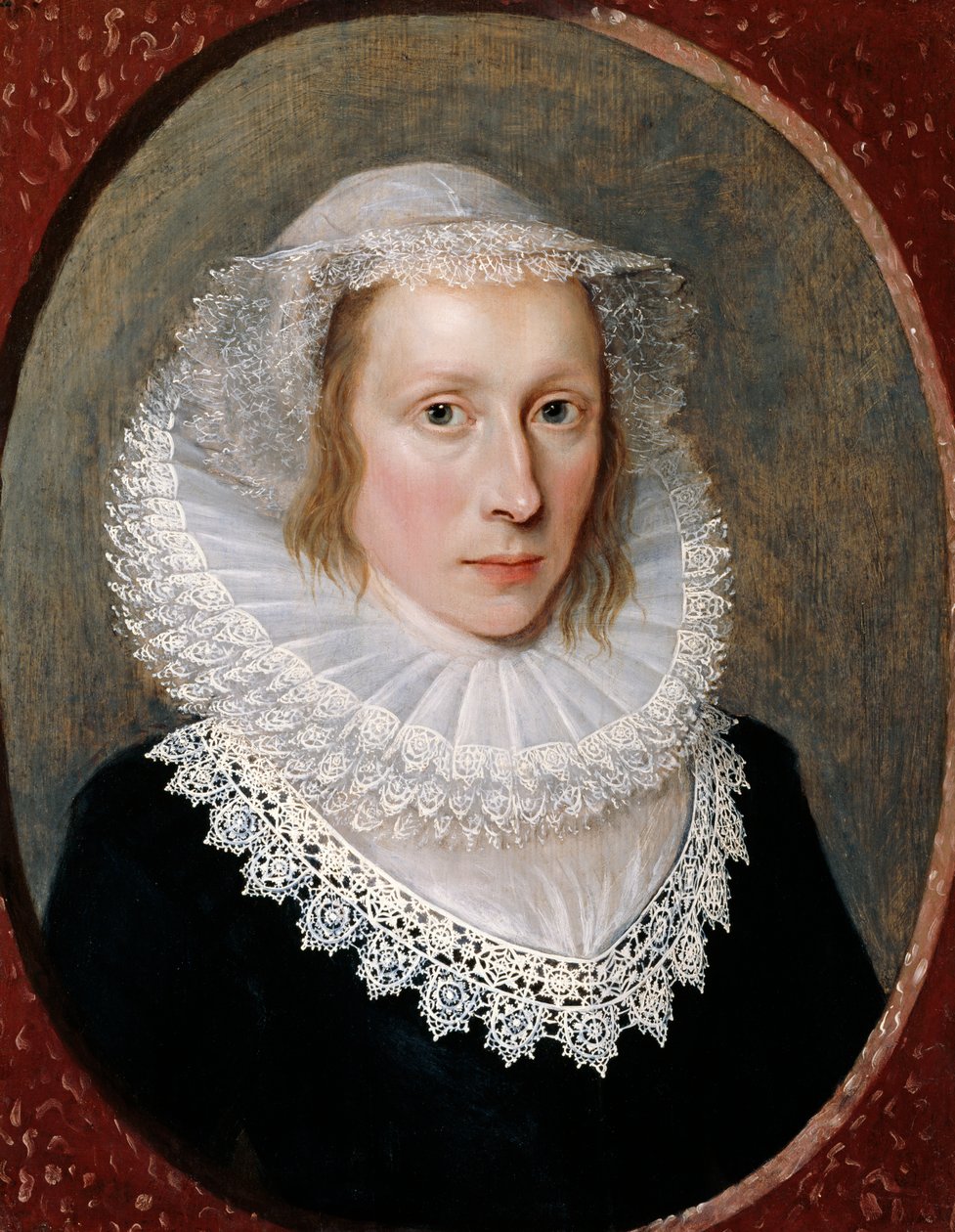 Ritratto di una signora, c.1620 da Cornelius Janssen van Ceulen
