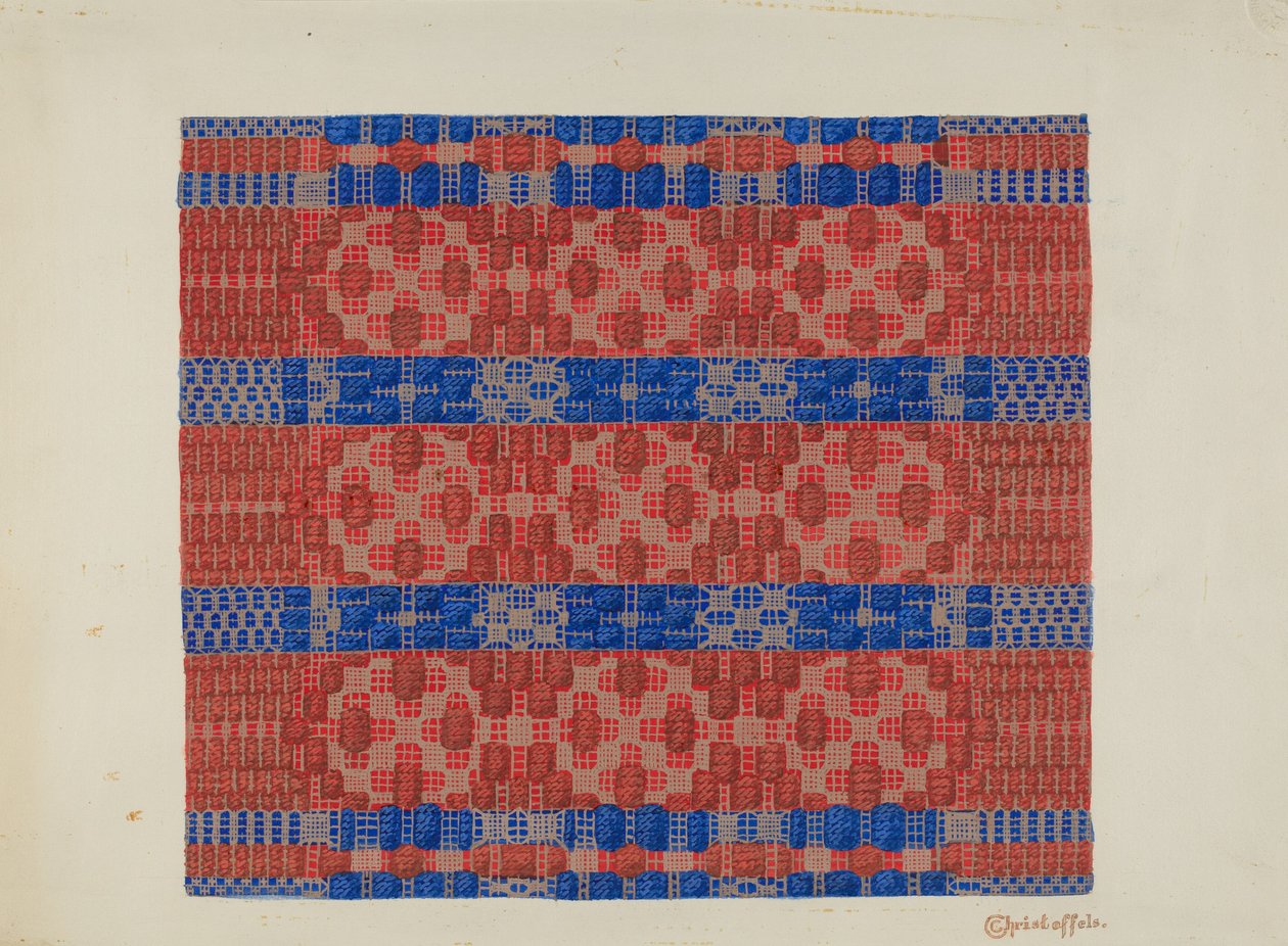 Coperta (lato inverso) da Cornelius Christoffels