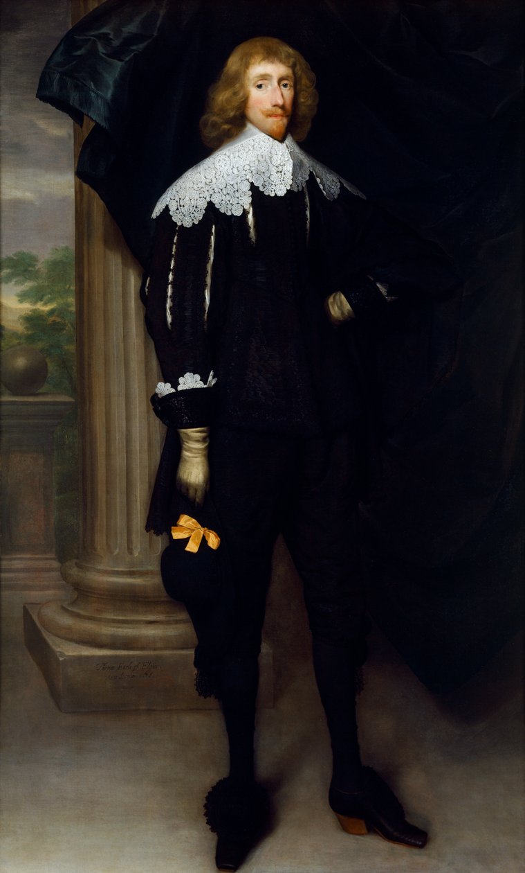Thomas Bruce, Conte di Elgin da Cornelius Janssen van Ceulen