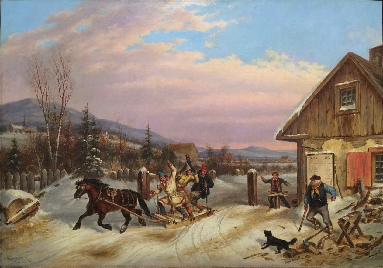 Truffa del pedaggio da Cornelius Krieghoff