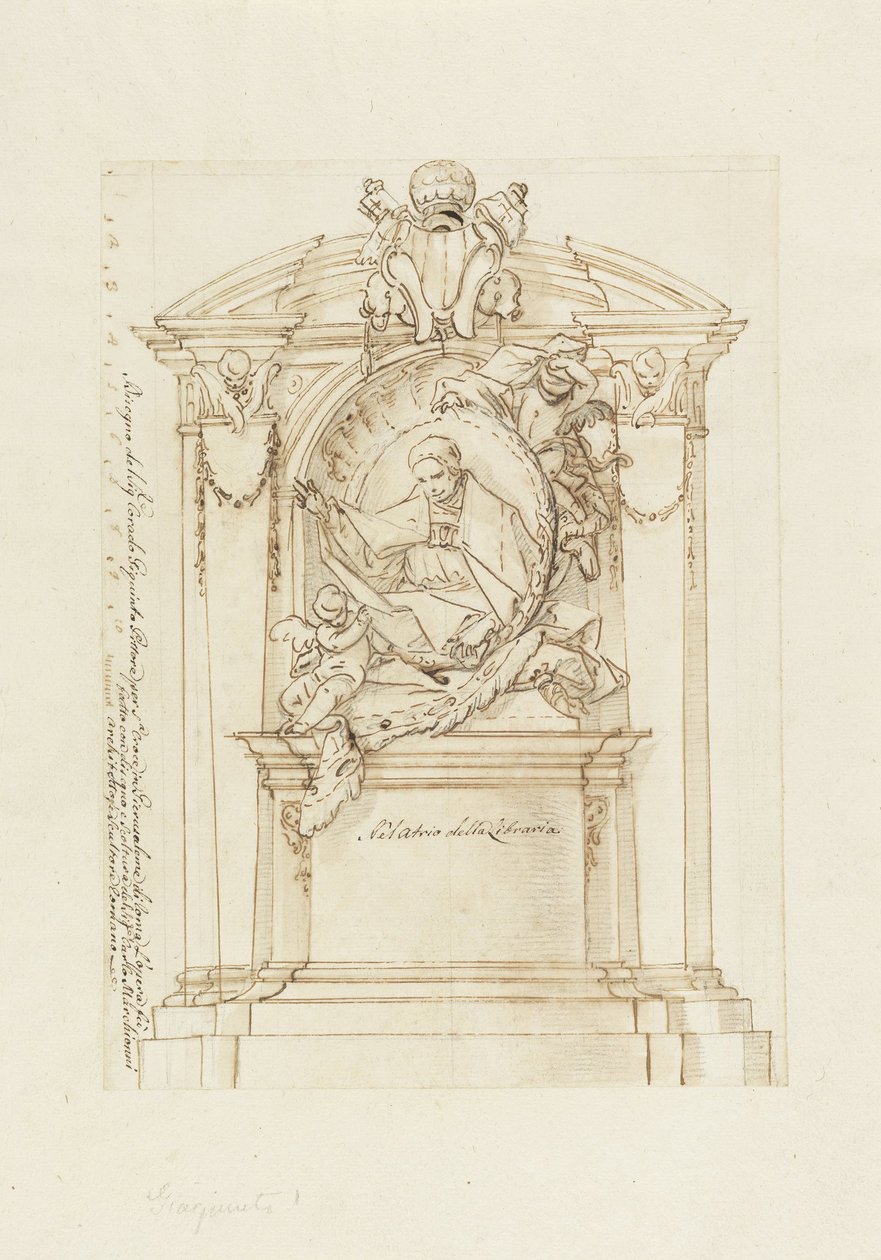 Progetto per un monumento da Corrado Giaquinto