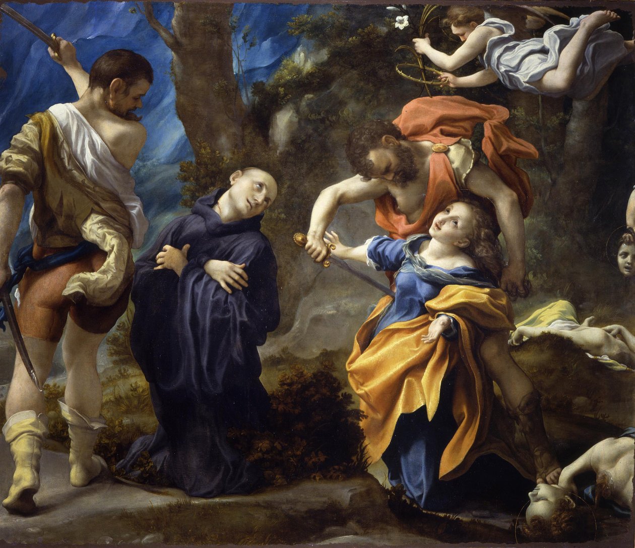 Martirio dei santi Placido, Flavia Domitilla, Eutichio e Vittorino, 1525 da Correggio