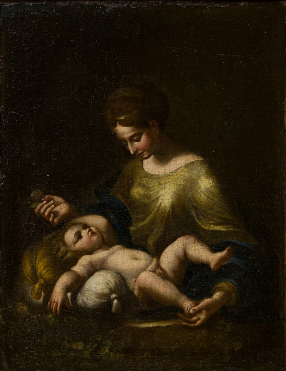 La Madonna col Bambino da Correggio