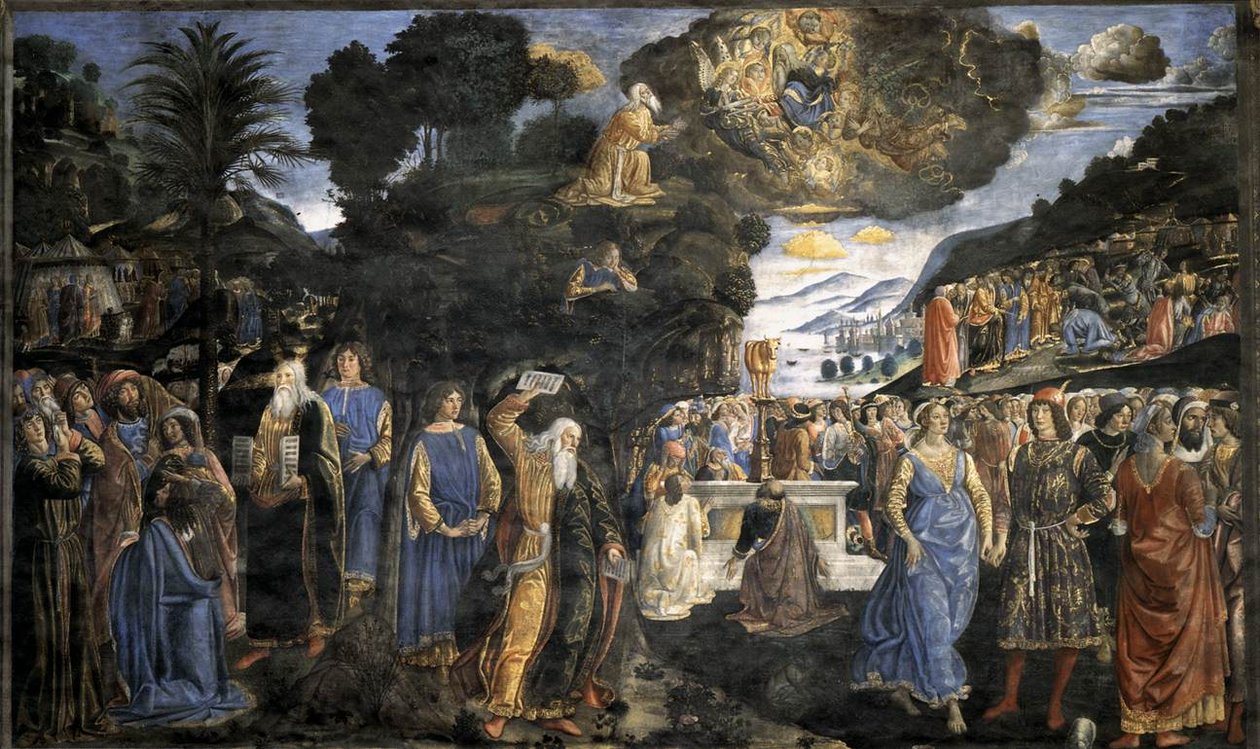 Tavole della Legge con il Vitello d
