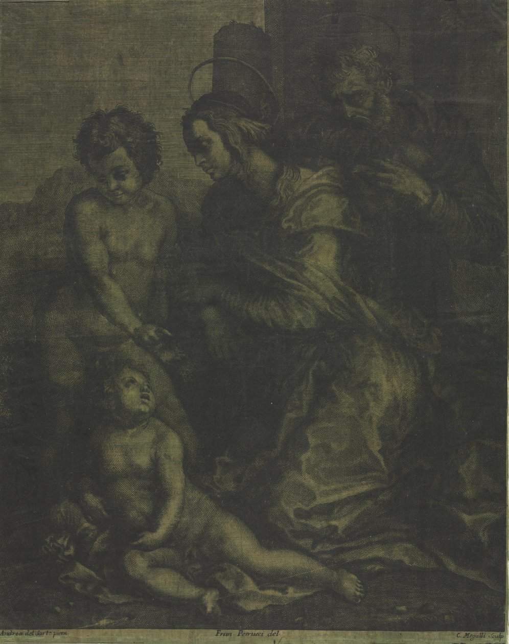 La Sacra Famiglia con San Giovanni da Cosimo Mogalli
