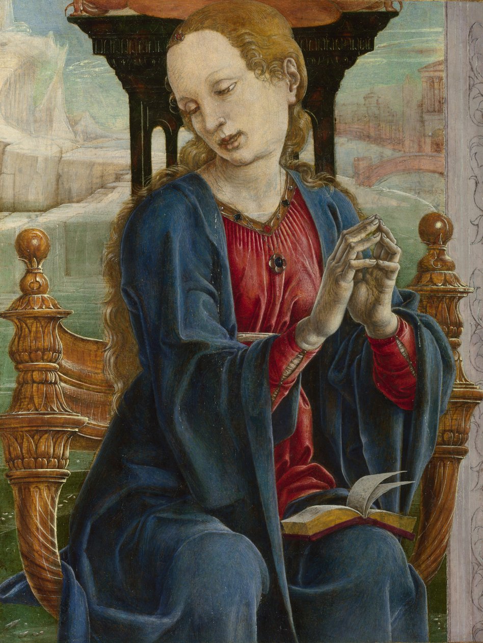 La Vergine Annunciata, ca 1475 da Cosimo Tura