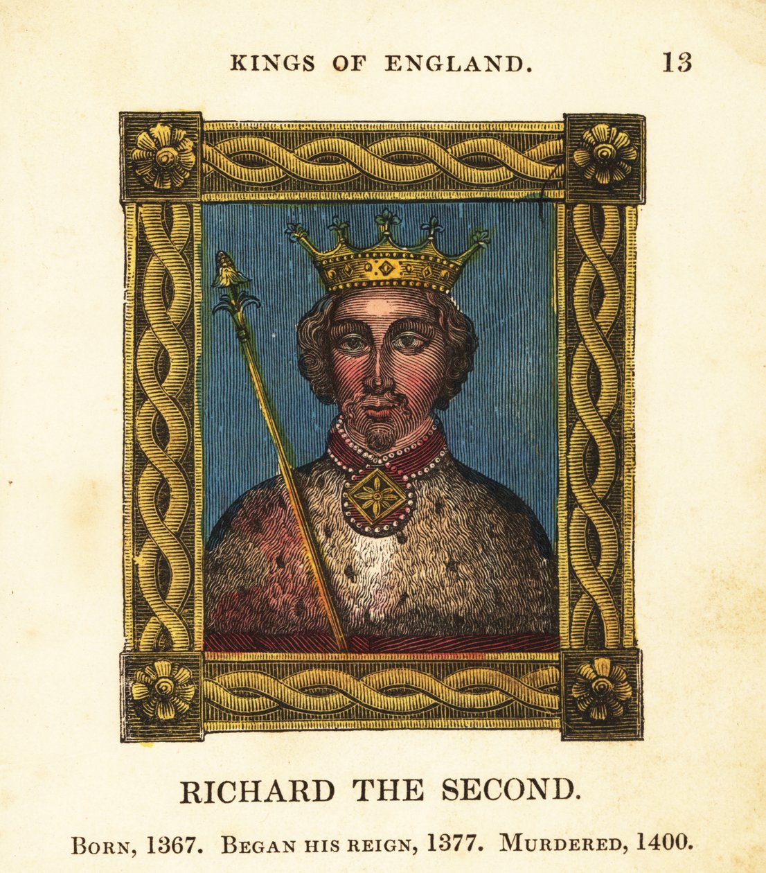 Ritratto di Re Riccardo II, Riccardo II d