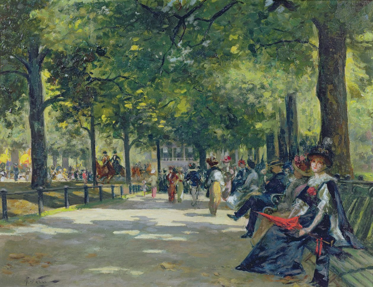 Hyde Park, Londra da Count Girolamo Pieri Nerli