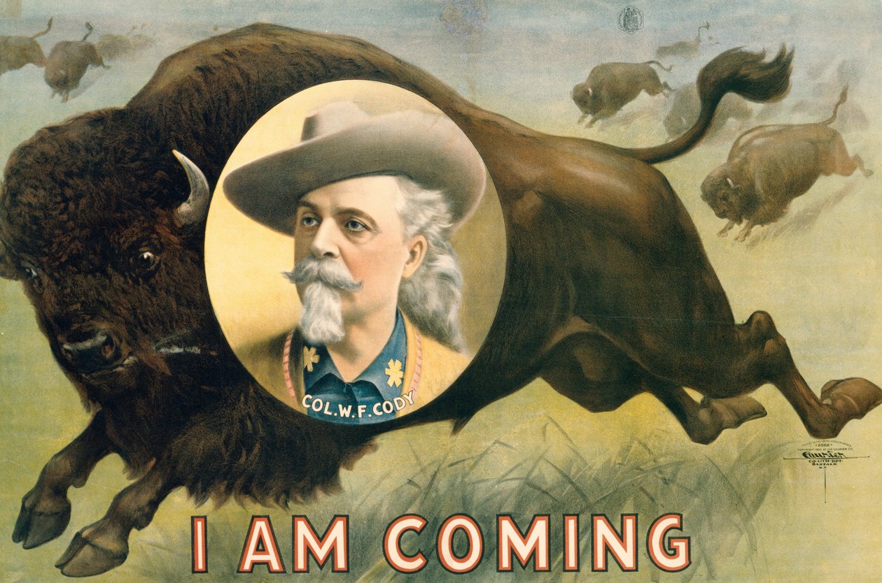 Buffalo Bill da Courier Lithography Company