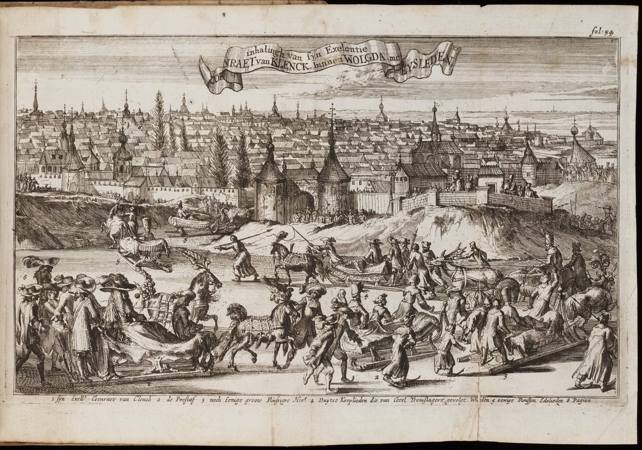 Vologda Da: Historisch Verhael, of Beschryving van de Voyagie, 1677 da Coyet