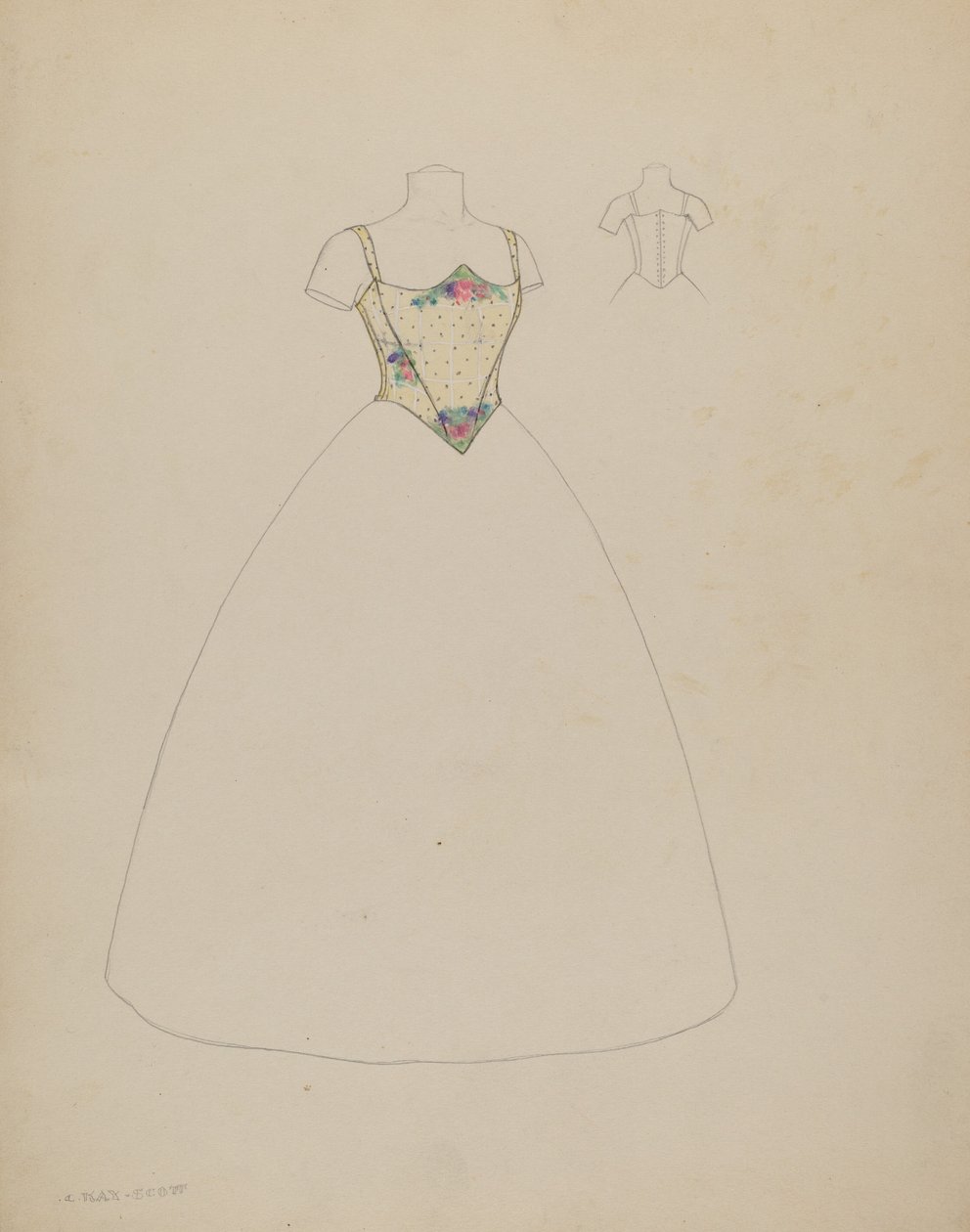 Design per Corpetto da Creighton Kay Scott