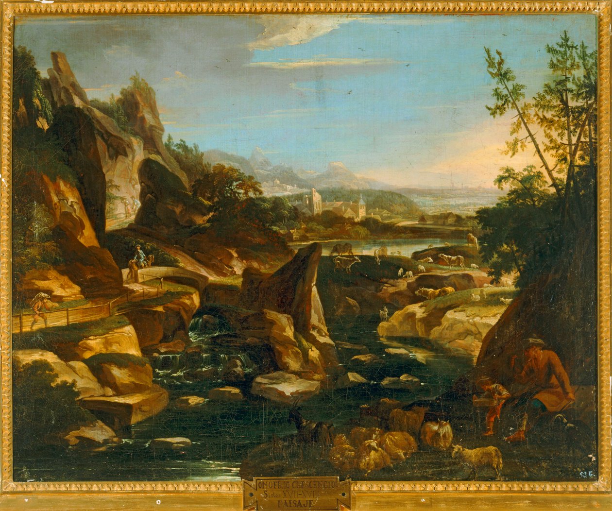 Paesaggio da Crescenzio Onofri