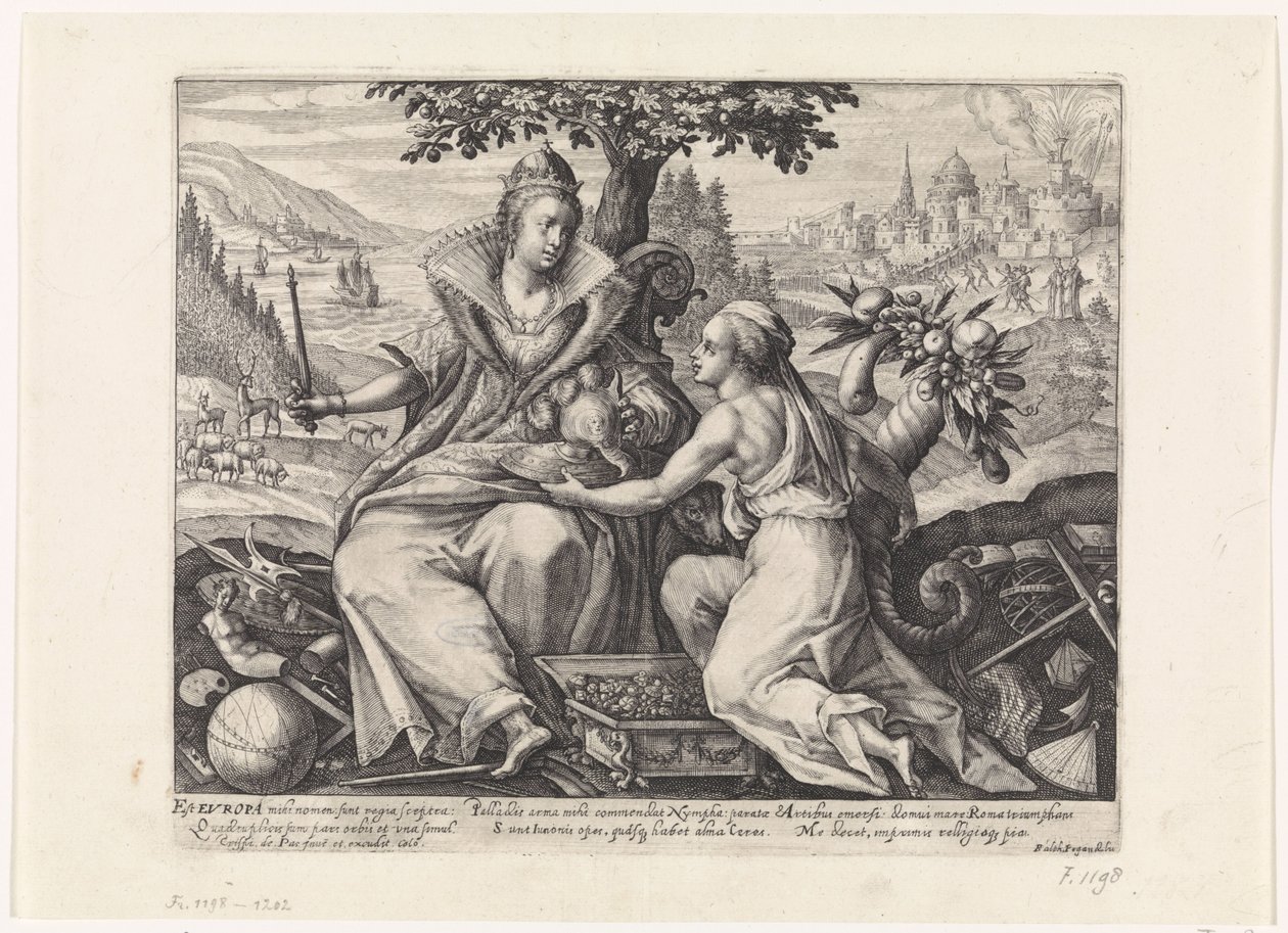 Europa da Crispijn van de Passe (I)