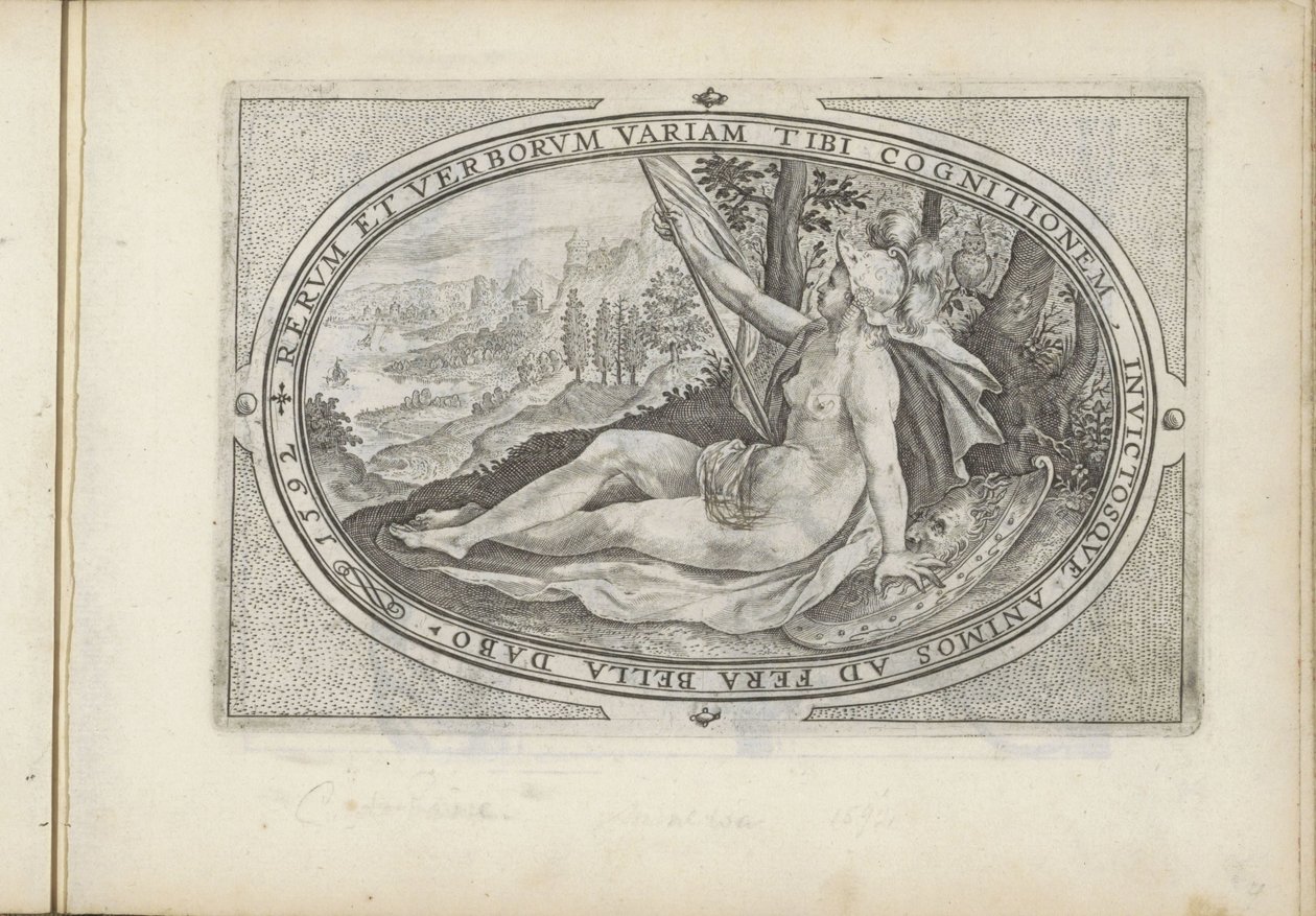 Minerva da Crispijn van de Passe (I)