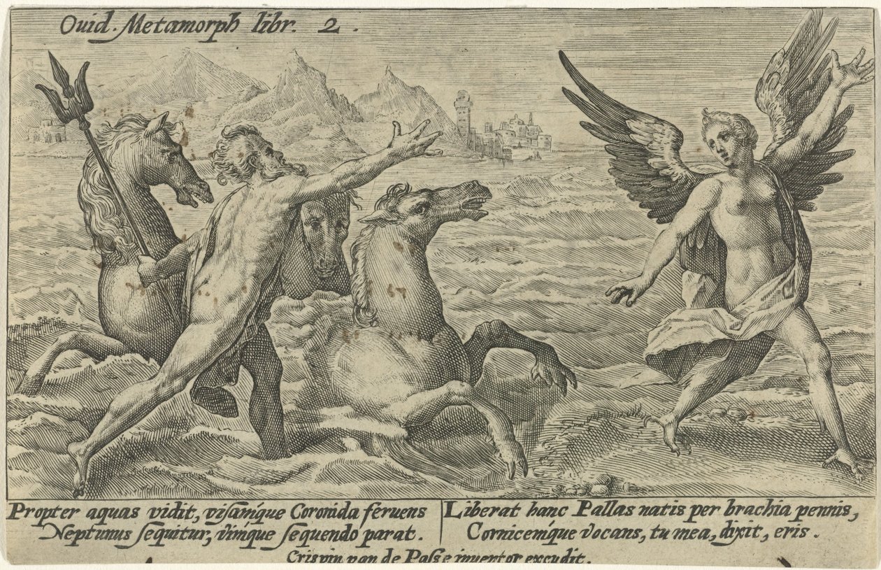 Nettuno si protende verso Coronis da Crispijn van de Passe (I)