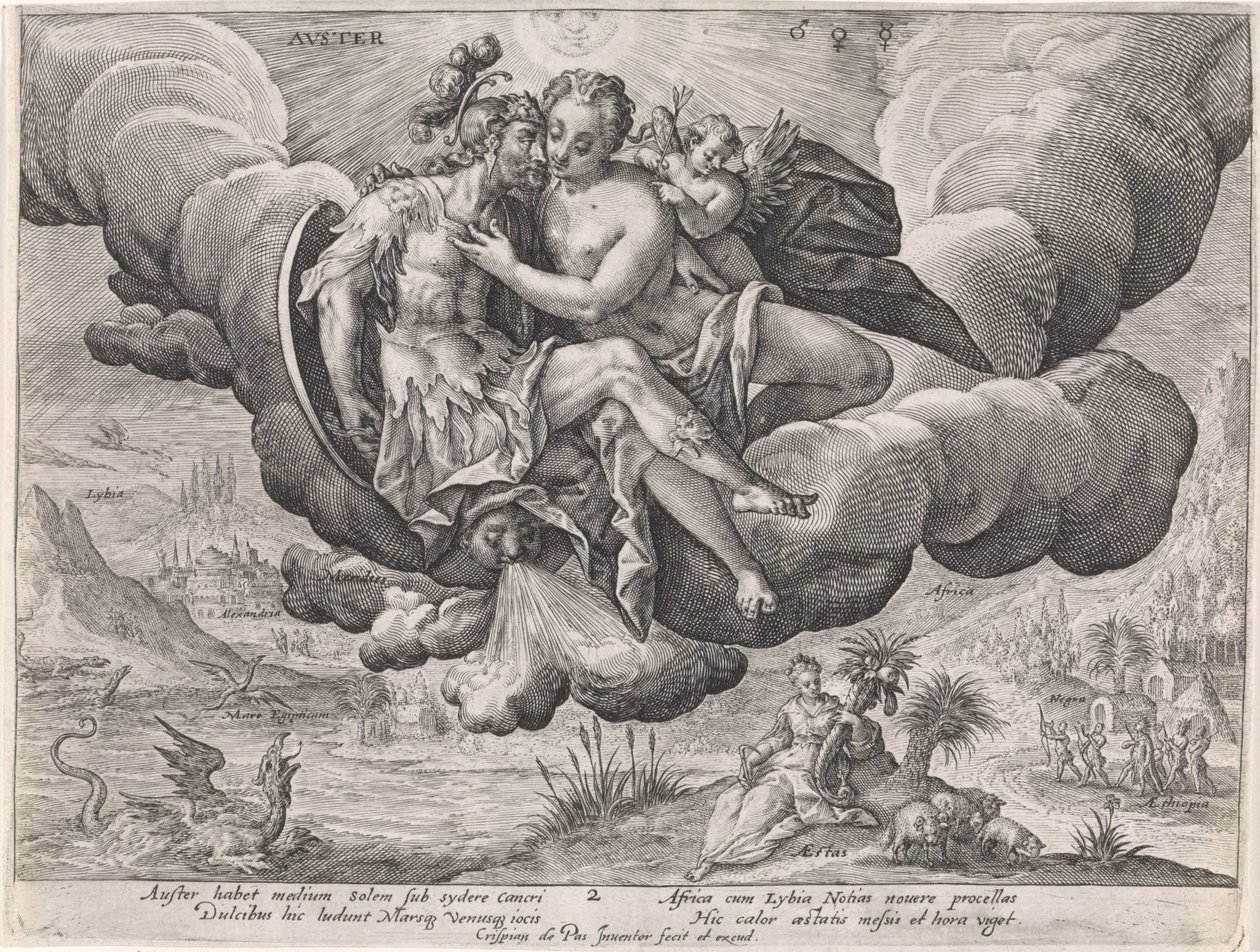 Vento del Sud da Crispijn van de Passe (I)