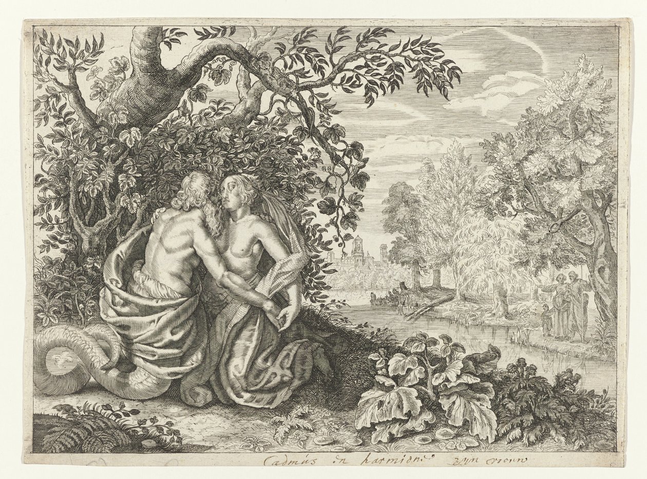 Armonia e Cadmo da Crispijn van de Passe (II)