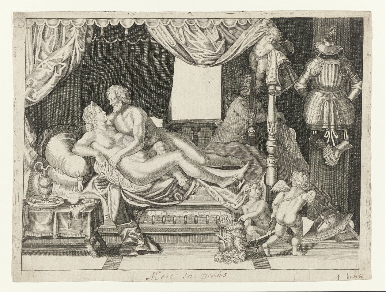 Marte e Venere da Crispijn van de Passe (II)