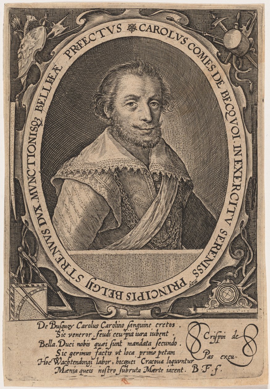 Charles de Bucquoy da Crispijn van de Passe I