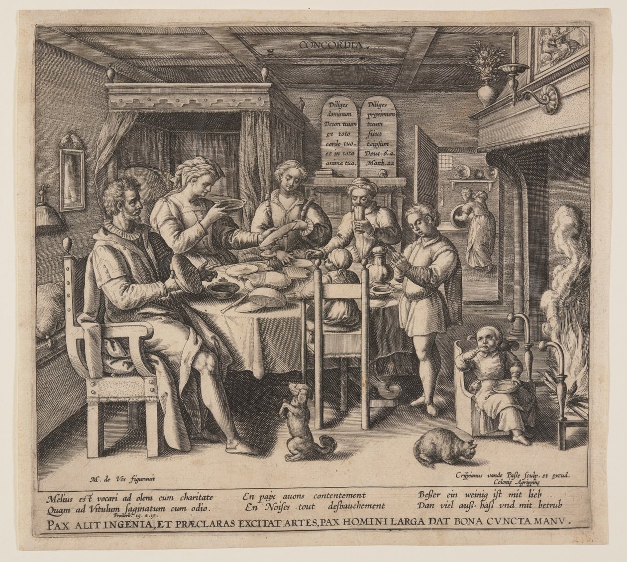 Condordia da Crispijn van de Passe I