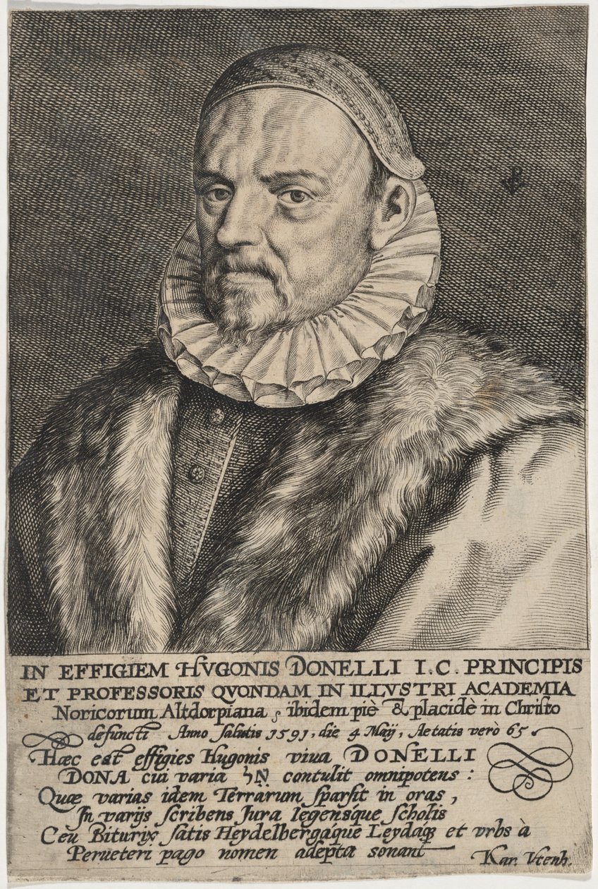 Hugo Donellus da Crispijn van de Passe I