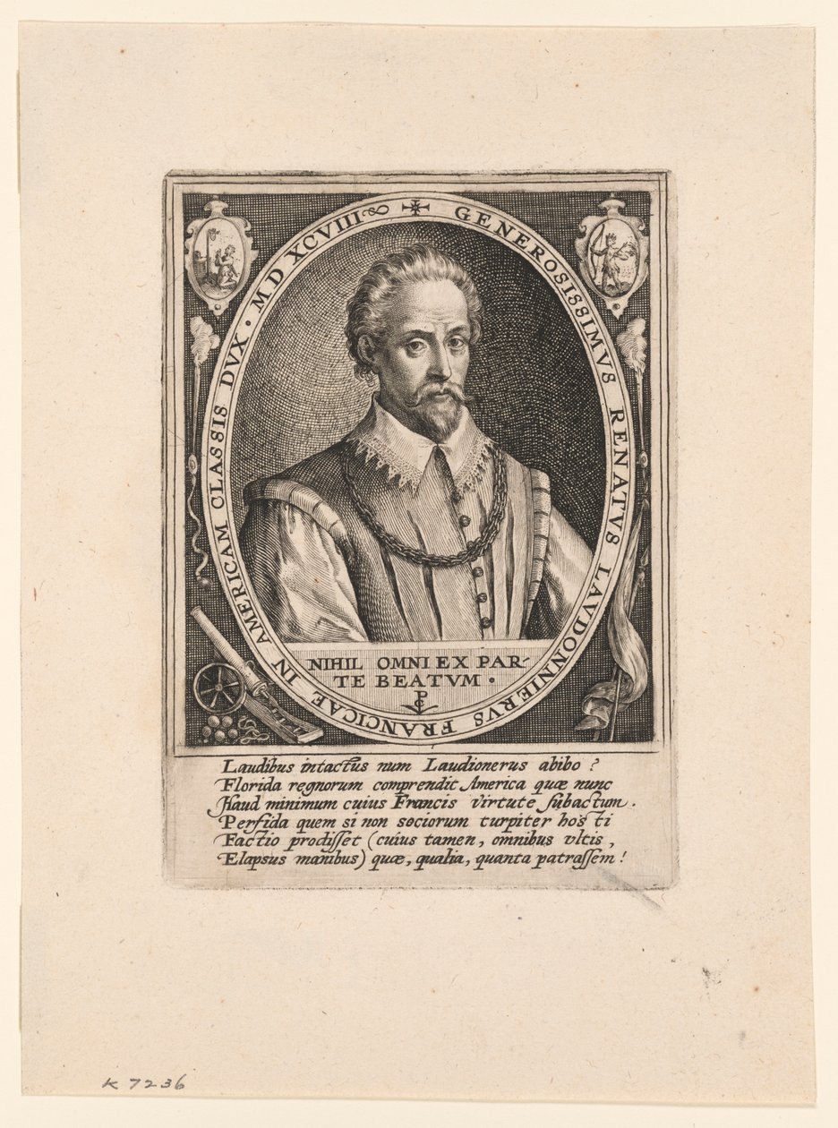 René de Laudonnière da Crispijn van de Passe I