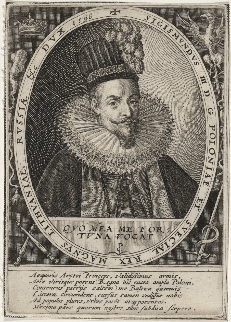 Sigismondo III, re di Polonia da Crispijn van de Passe I