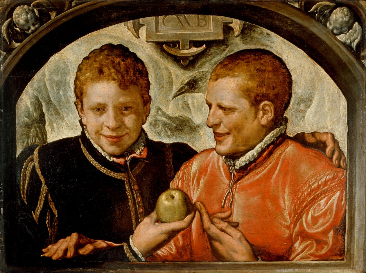 Due giovani uomini da Crispin van den Broeck