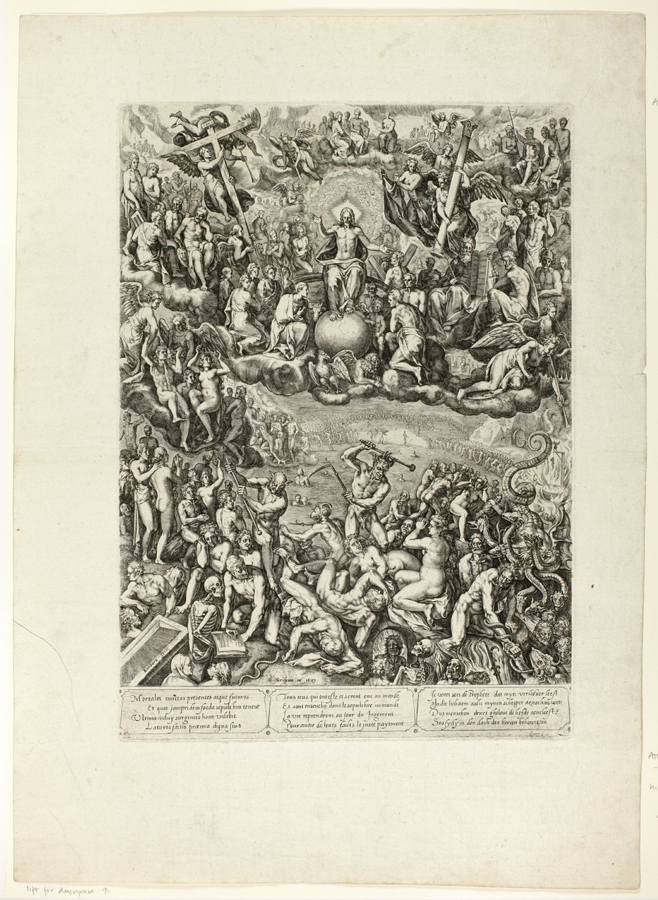 Il giudizio universale da Crispin van den Broeck