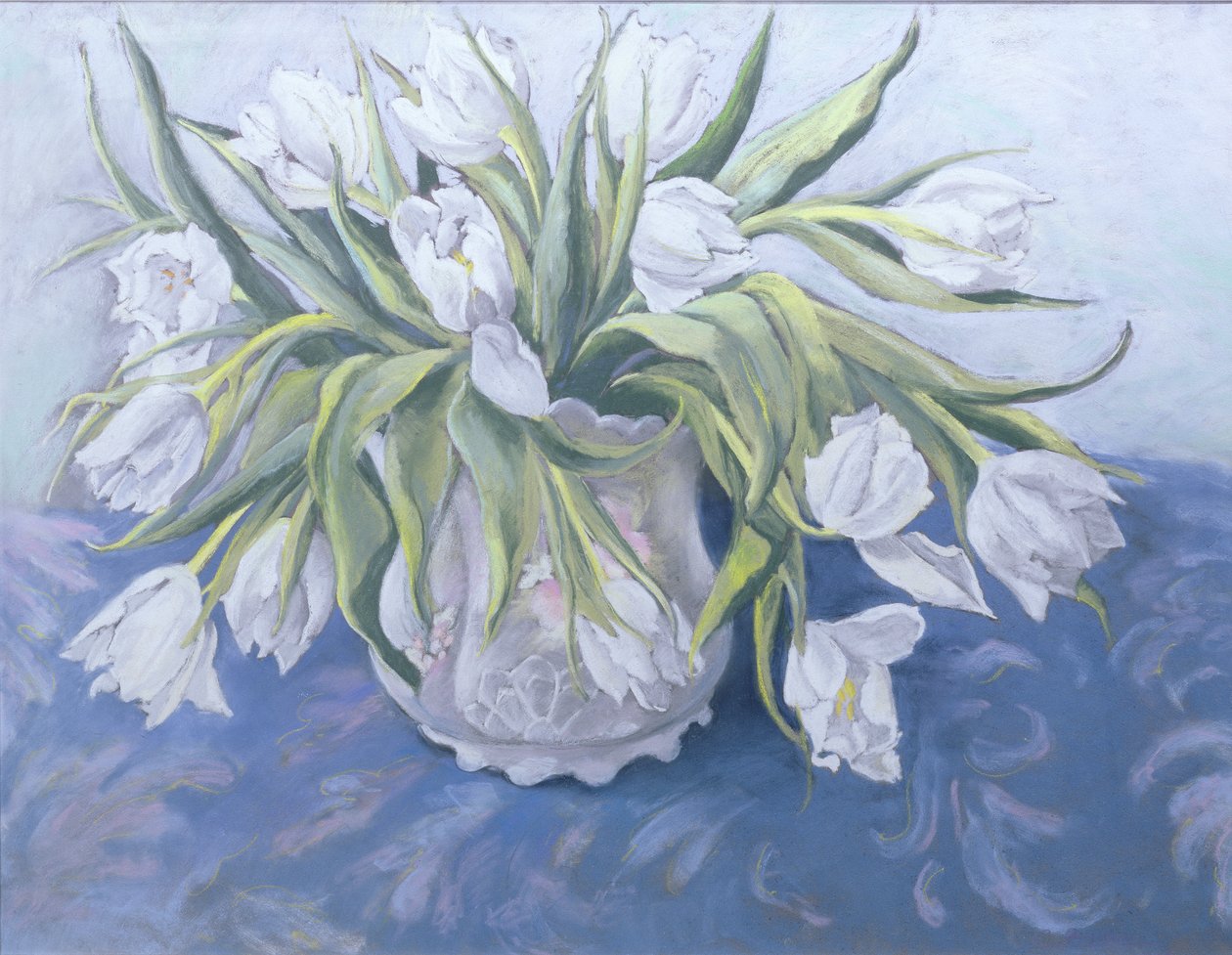 Tulipani bianchi da Cristiana Angelini