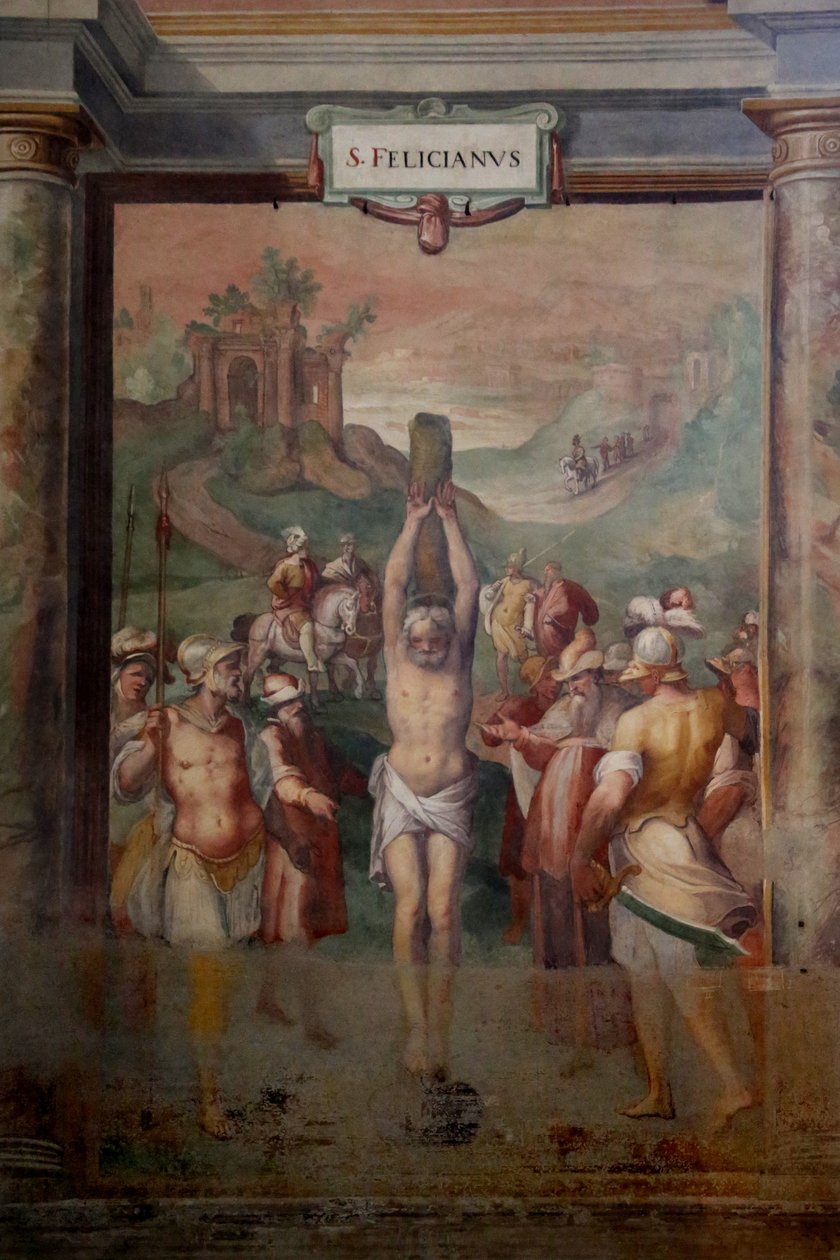 Il martirio di San Feliciano da Cristoforo and Tempesta, Antonio Roncalli
