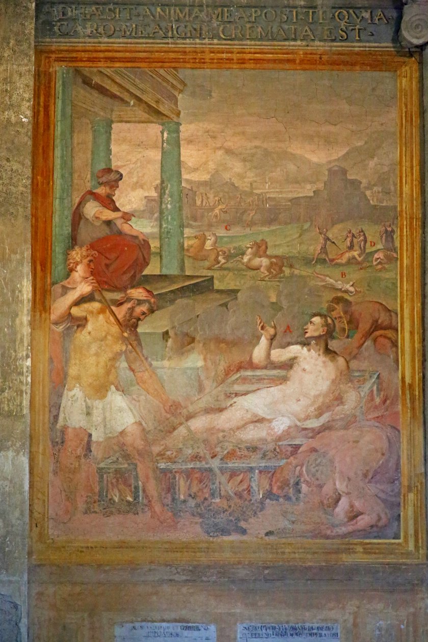 Martirio, possibilmente di San Lorenzo da Cristoforo and Tempesta, Antonio Roncalli