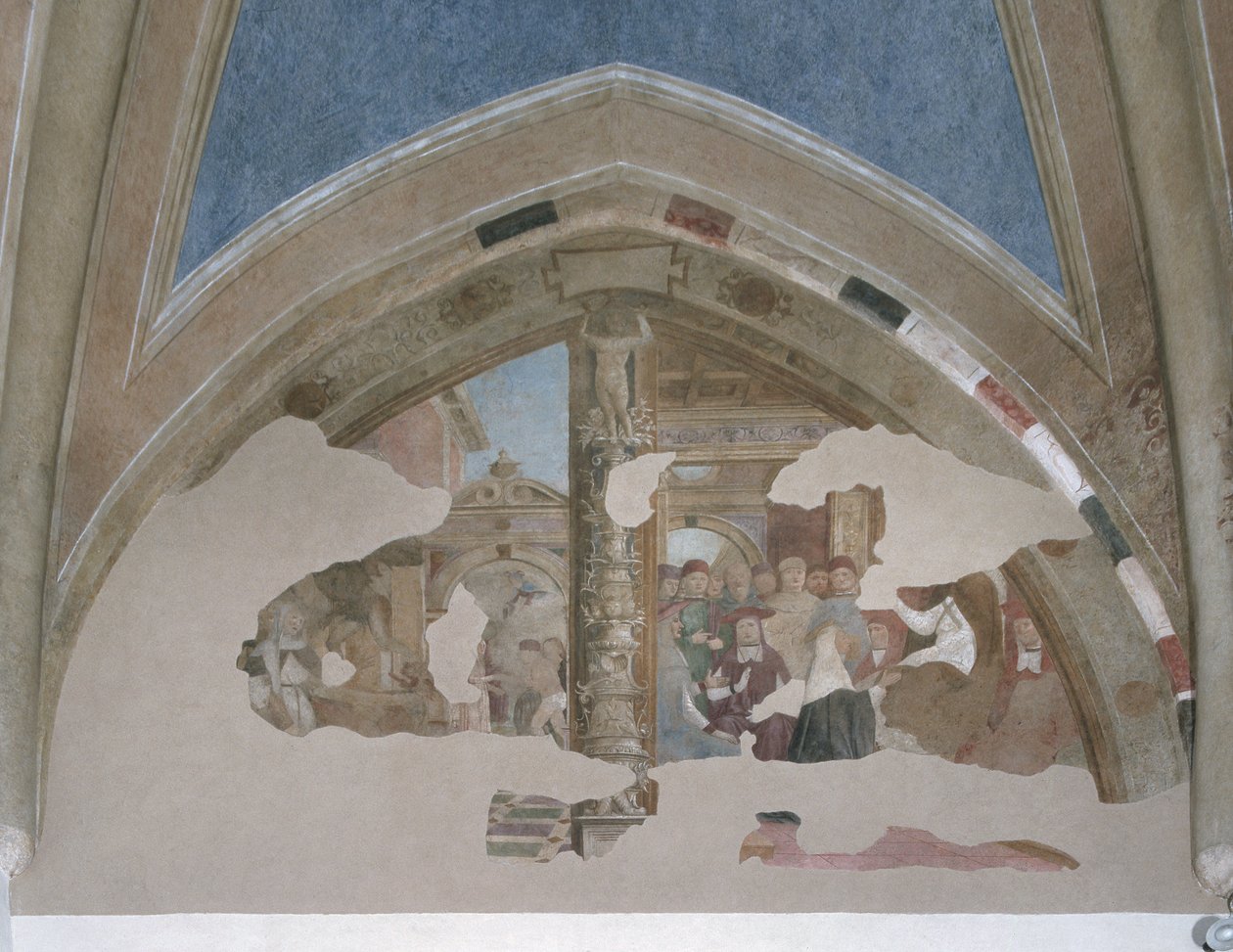 Scene della vita di Santa Caterina, Cappella Bolla da Cristoforo de Mottis