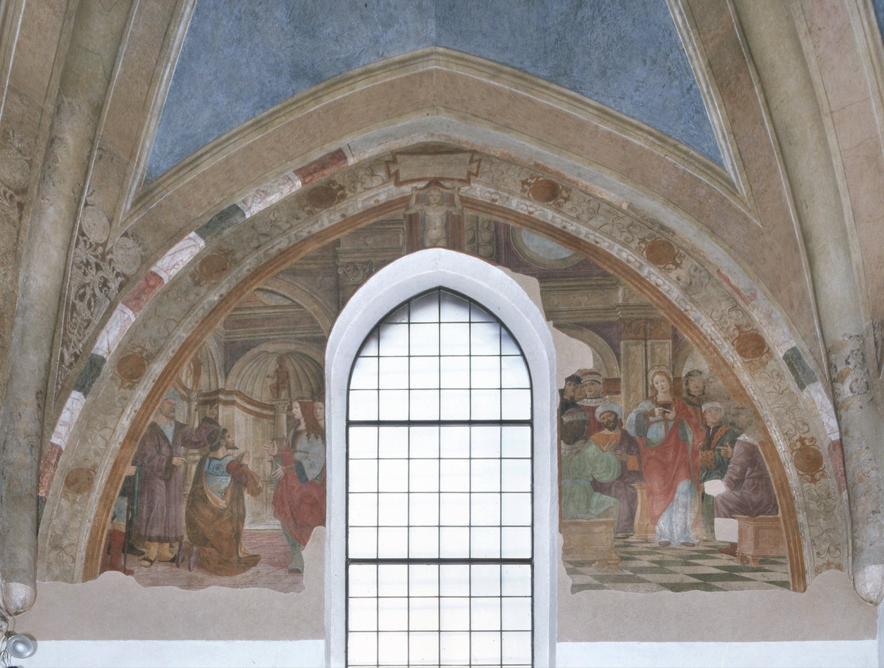 Scene dalla vita di Santa Caterina, Cappella Bolla da Cristoforo de Mottis